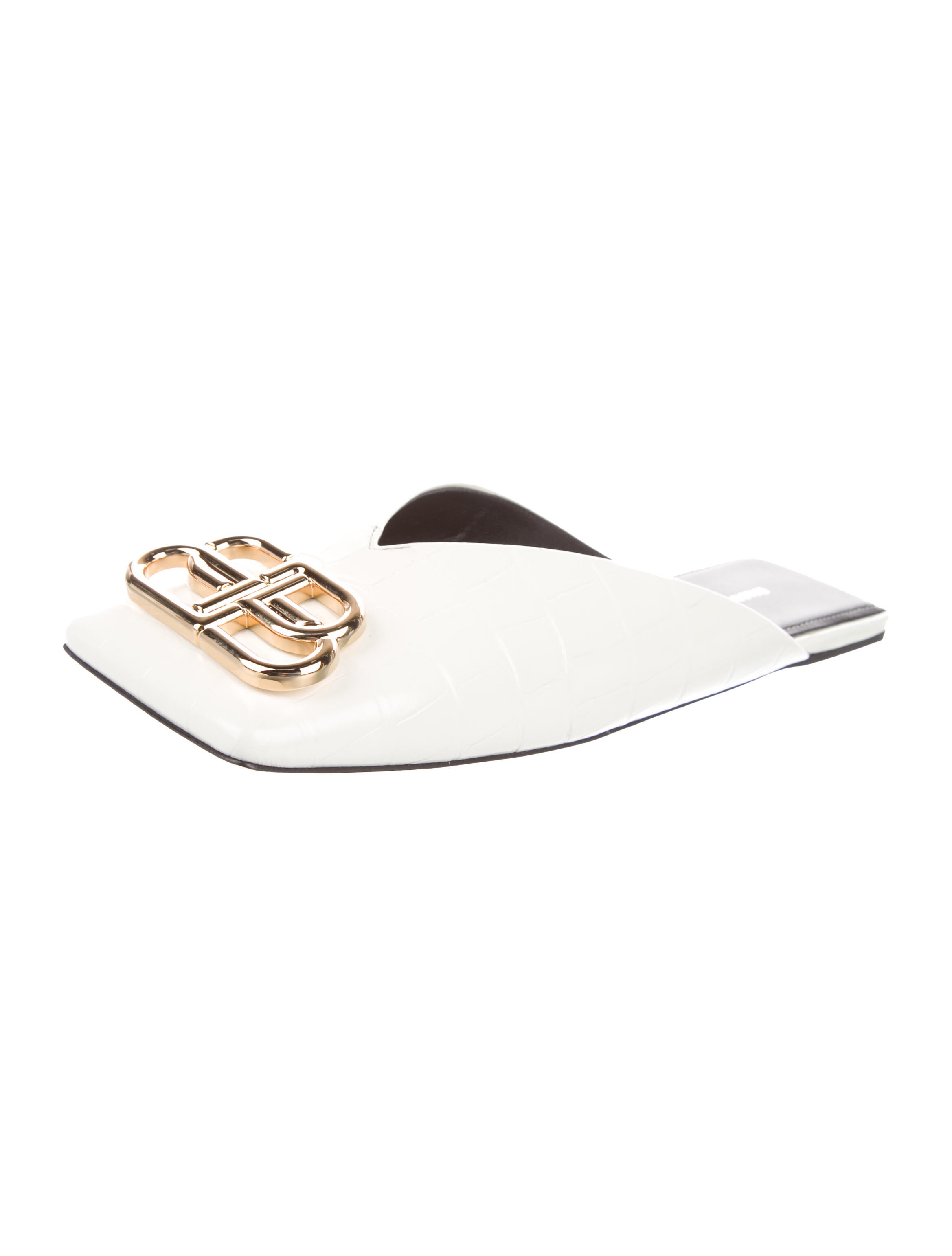 Balenciaga Leather Mules