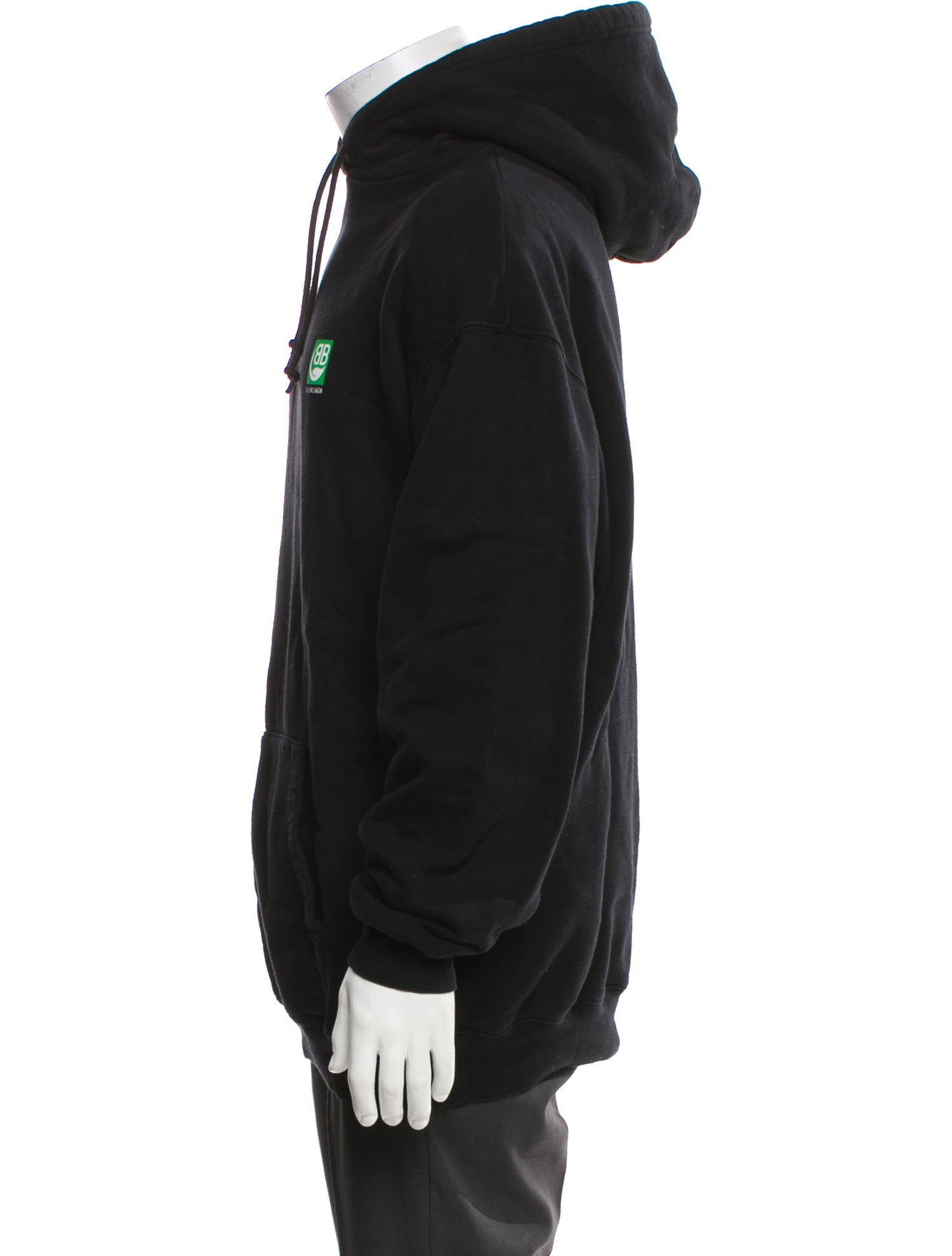 Balenciaga 2019 Graphic Print Hoodie