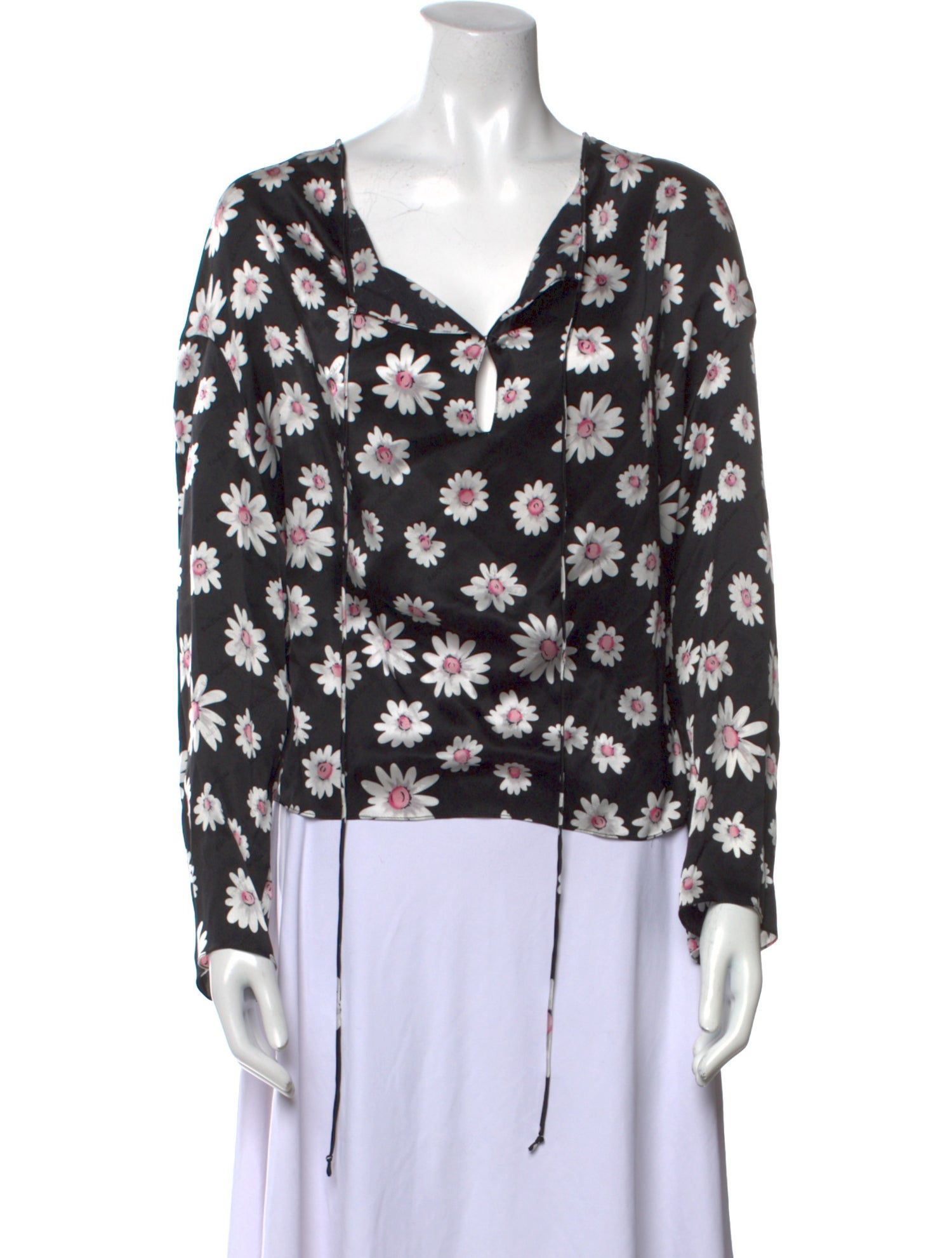 Balenciaga 2018 Silk Blouse