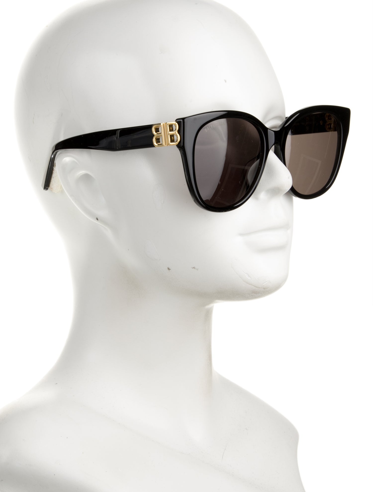 Balenciaga Cat-Eye Tinted Sunglasses