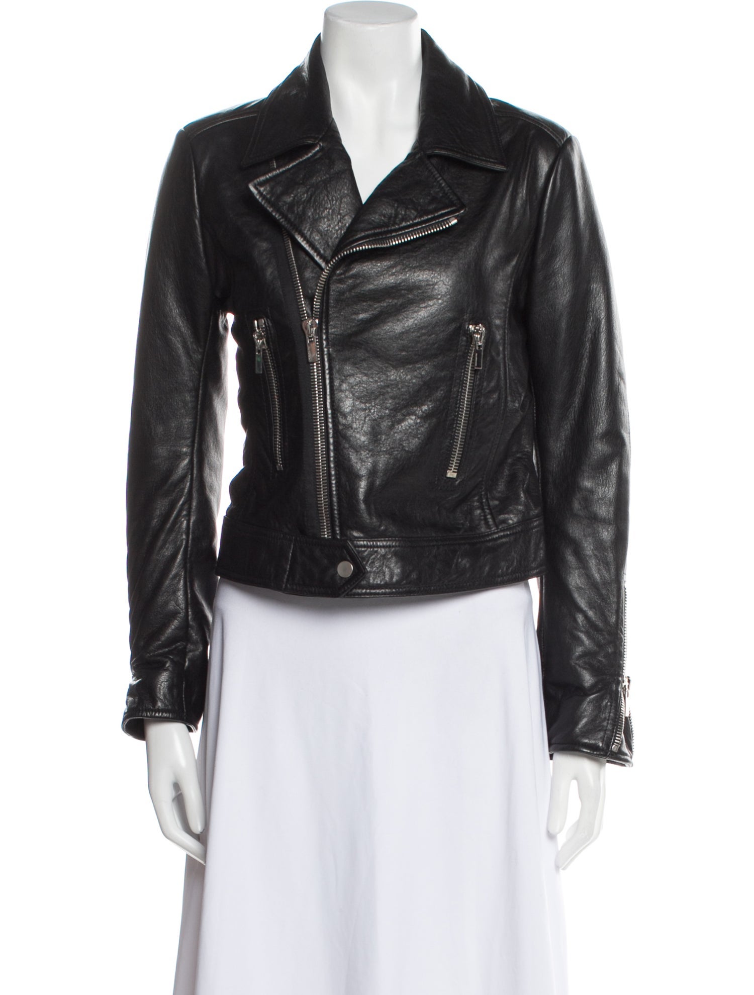 Balenciaga 2014 Leather Biker Jacket