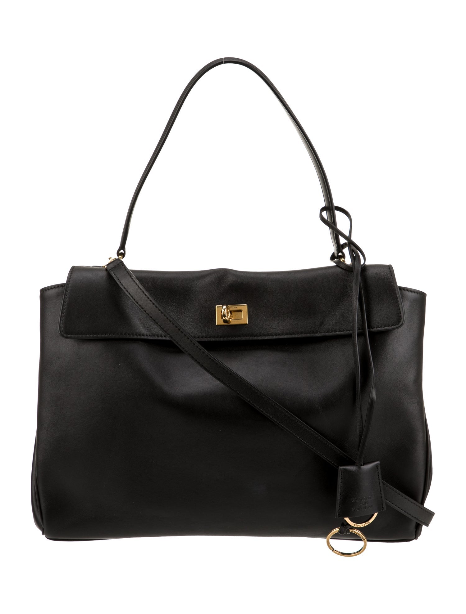 Balenciaga Leather Bucket Bag