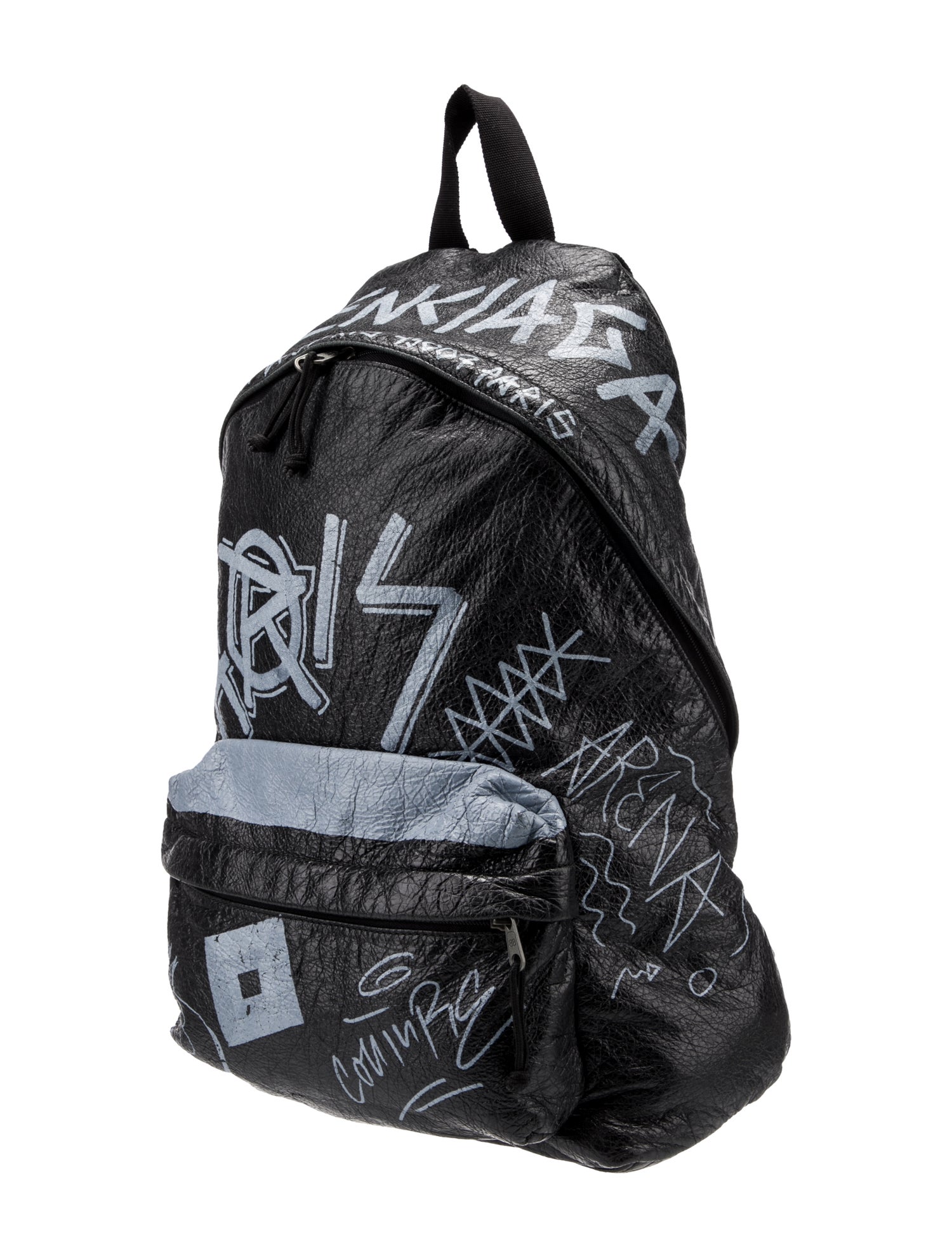 Balenciaga Leather Explorer Graffiti