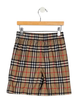 Burberry Burberry Boys' Checkered Basketball Short