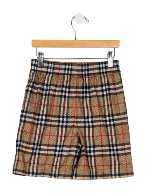 Burberry Burberry Boys' Checkered Basketball Short