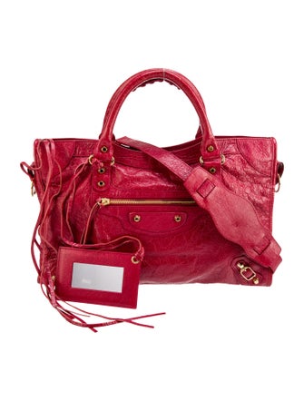 Balenciaga Leather Motocross Classic City