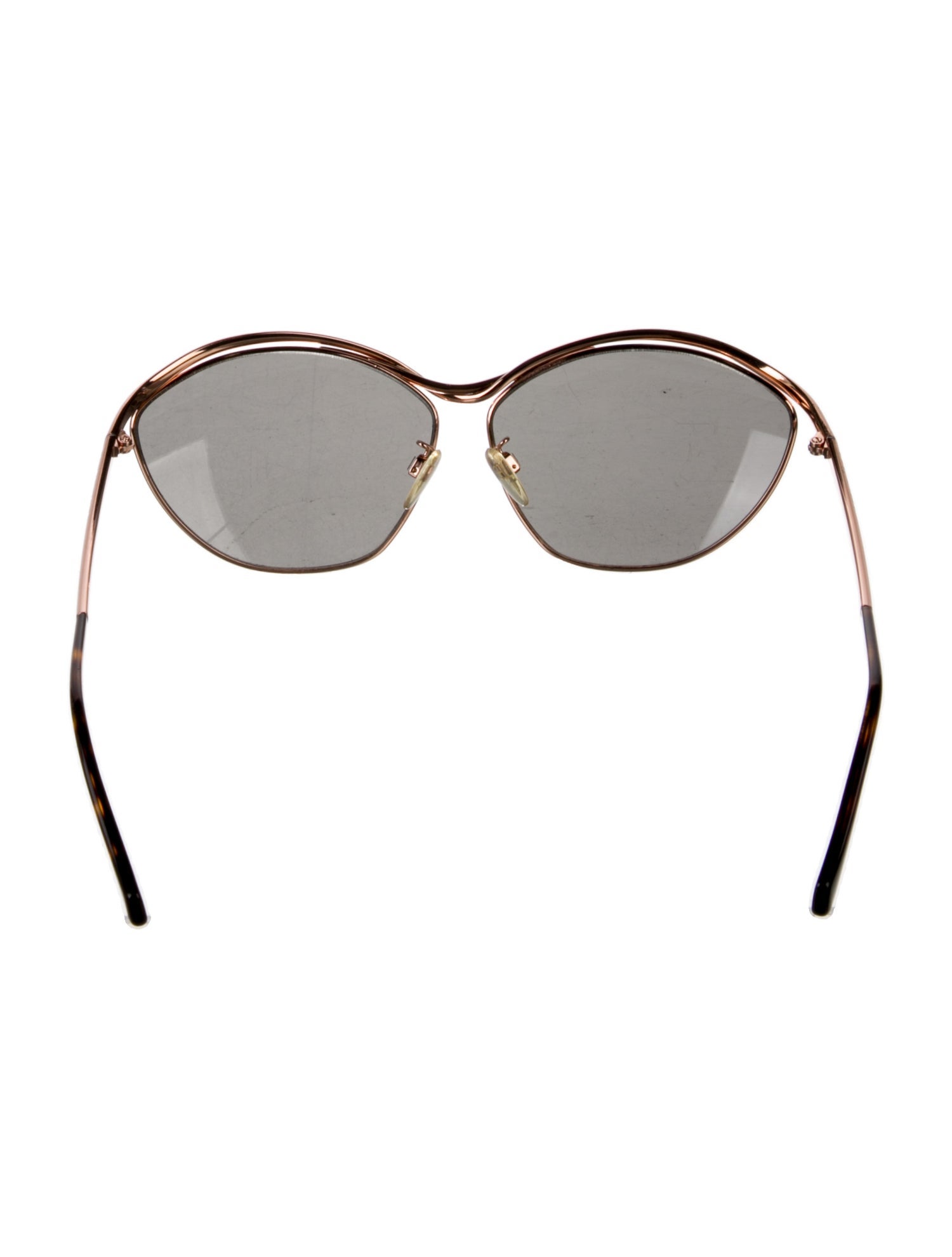 Balenciaga Cat-Eye Tinted Sunglasses