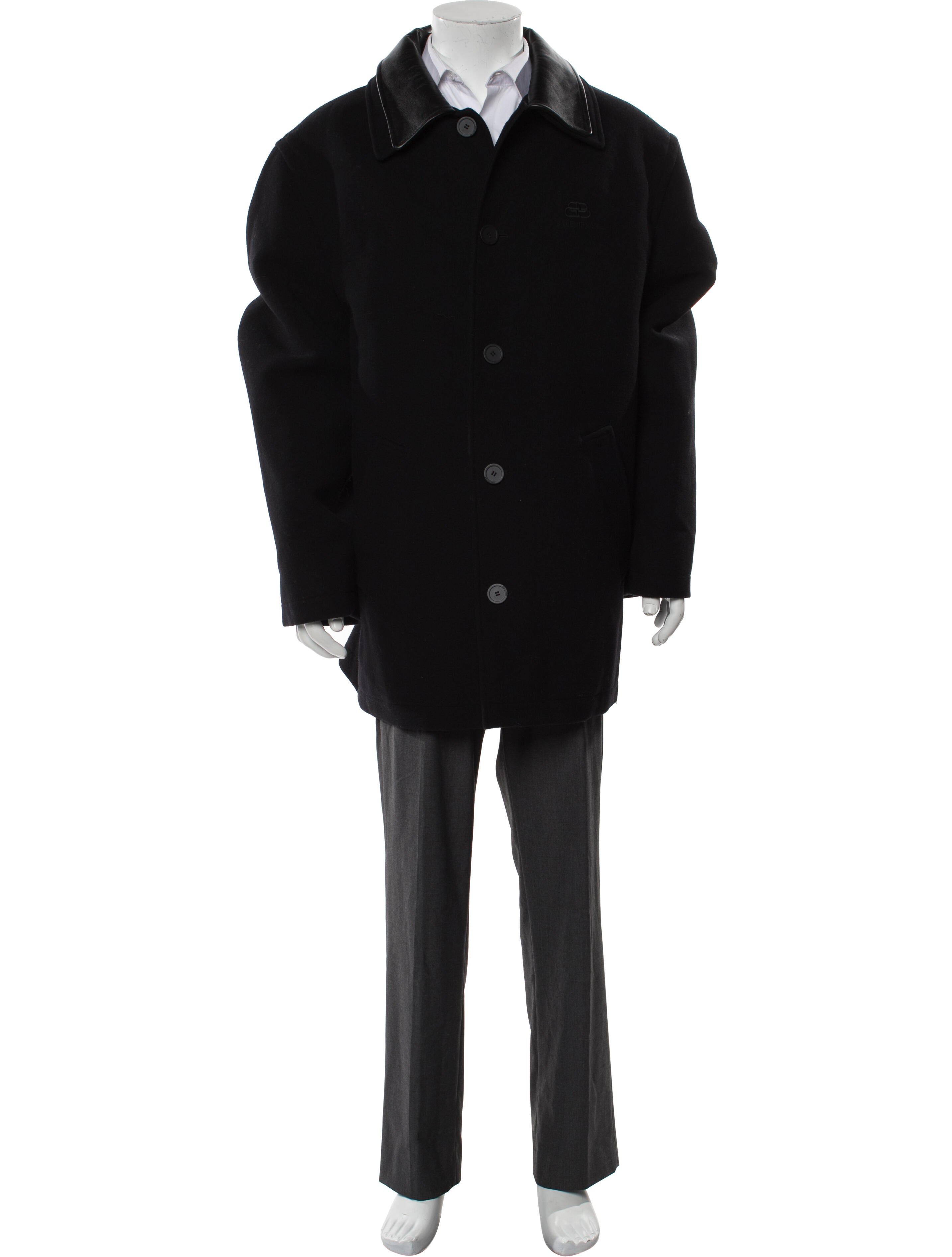 Balenciaga 2020 Wool Parka