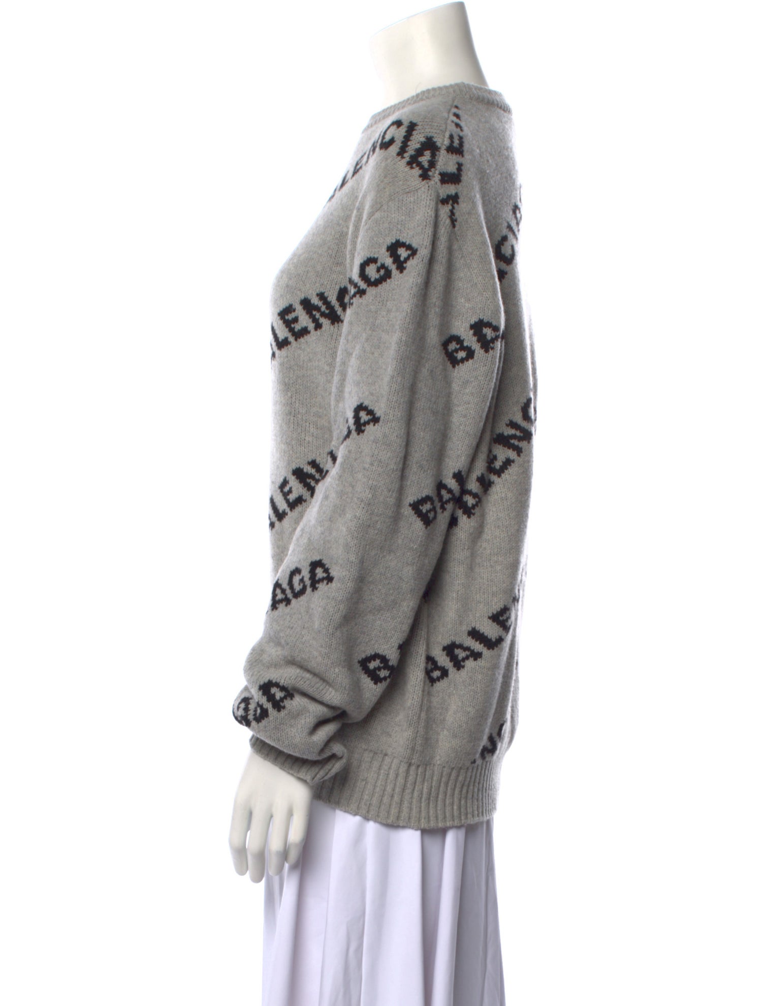 Balenciaga 2018 Virgin Wool Sweater