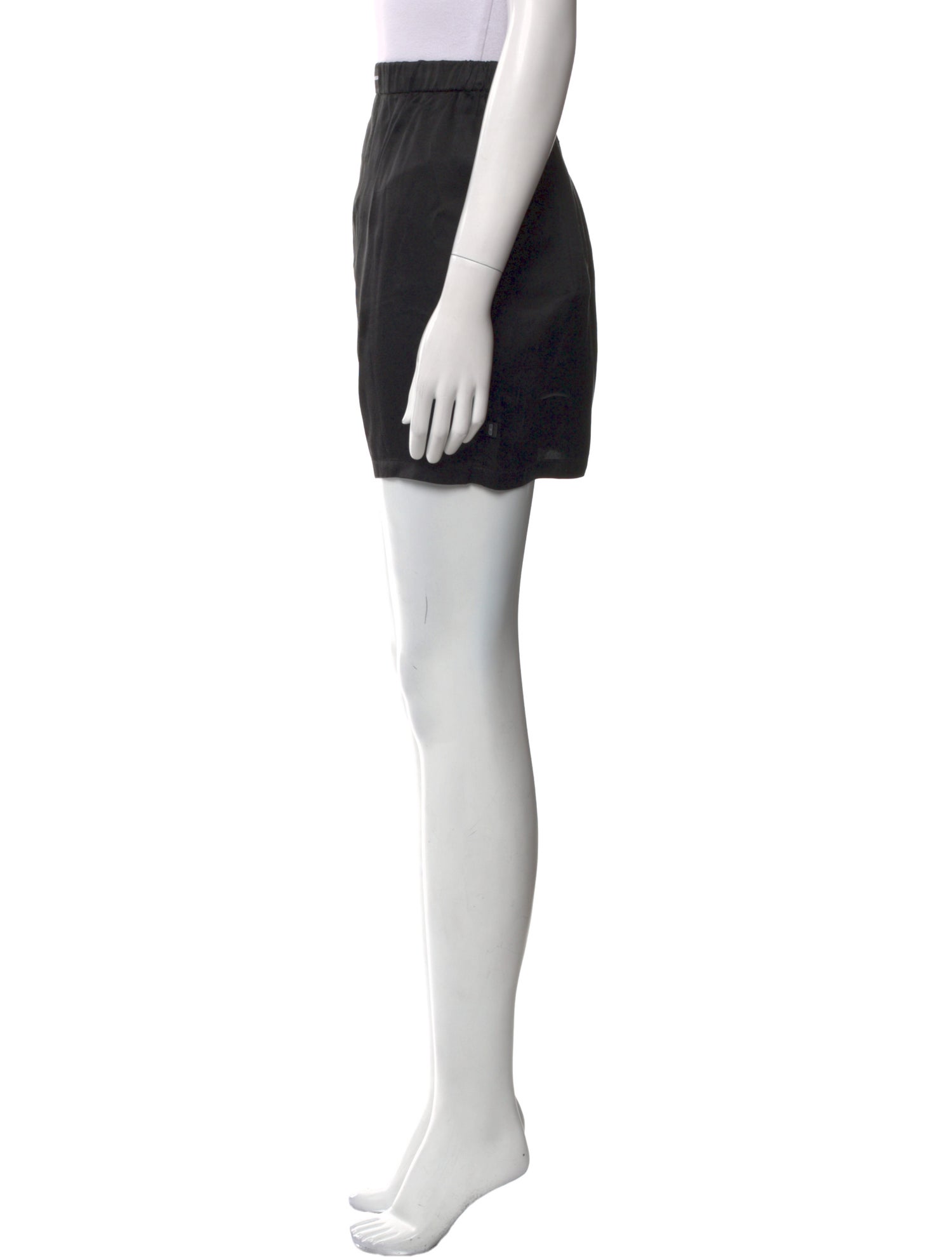 Balenciaga Silk Mini Shorts