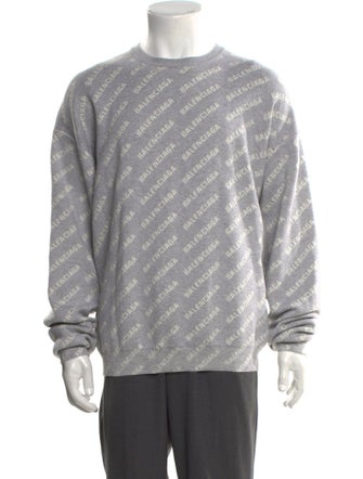 Balenciaga 2022 Graphic Print Pullover