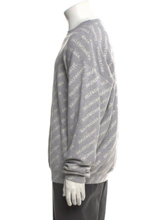 Balenciaga 2022 Graphic Print Pullover