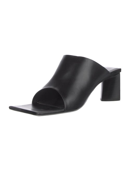 Balenciaga Leather Slides