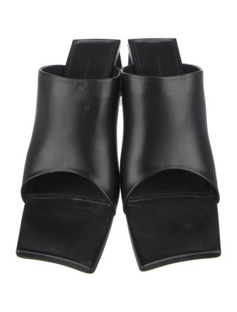 Balenciaga Leather Slides