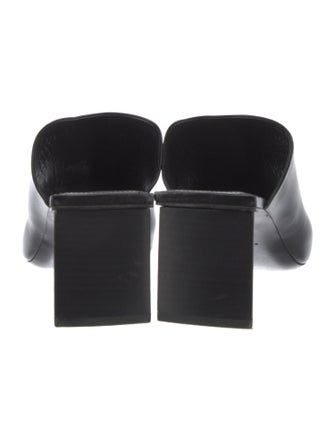 Balenciaga Leather Slides