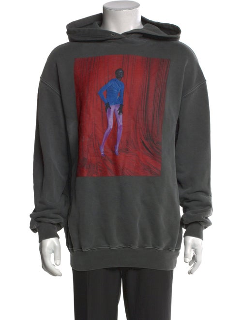 Balenciaga 2017 Graphic Print Hoodie