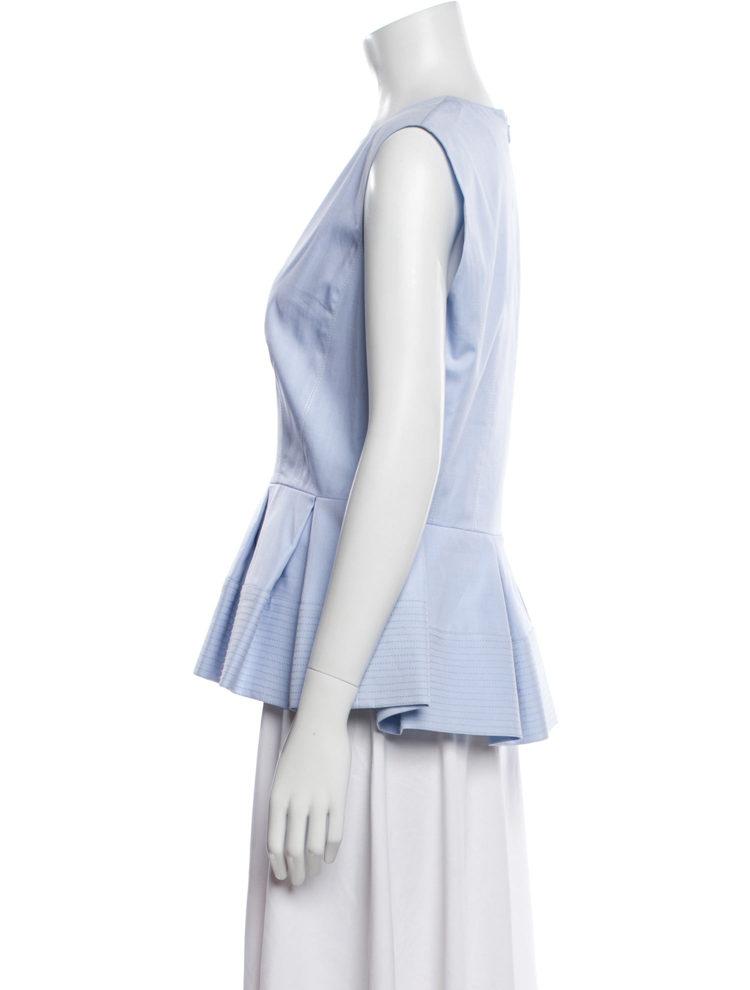 Balenciaga 2015 V-Neck Blouse