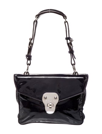 Balenciaga Patent Leather Patent Leather Satchel Small
