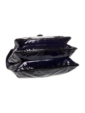 Balenciaga Patent Leather Patent Leather Satchel Small