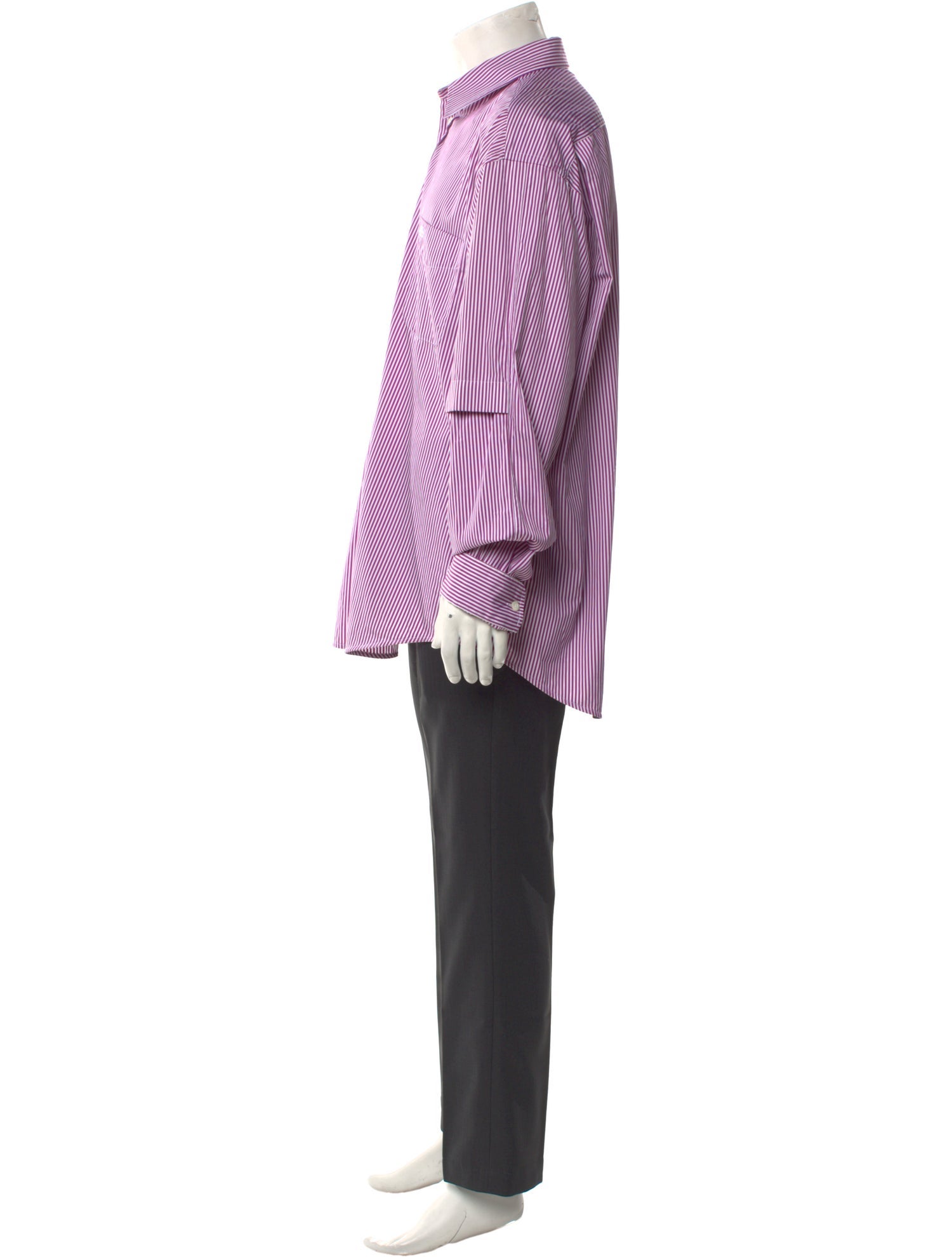 Balenciaga 2019 Striped Shirt