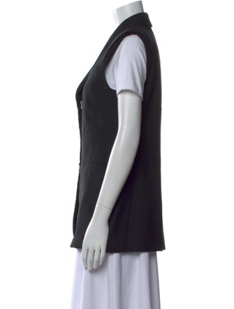 Balenciaga 2013 Wool Button-Up Top