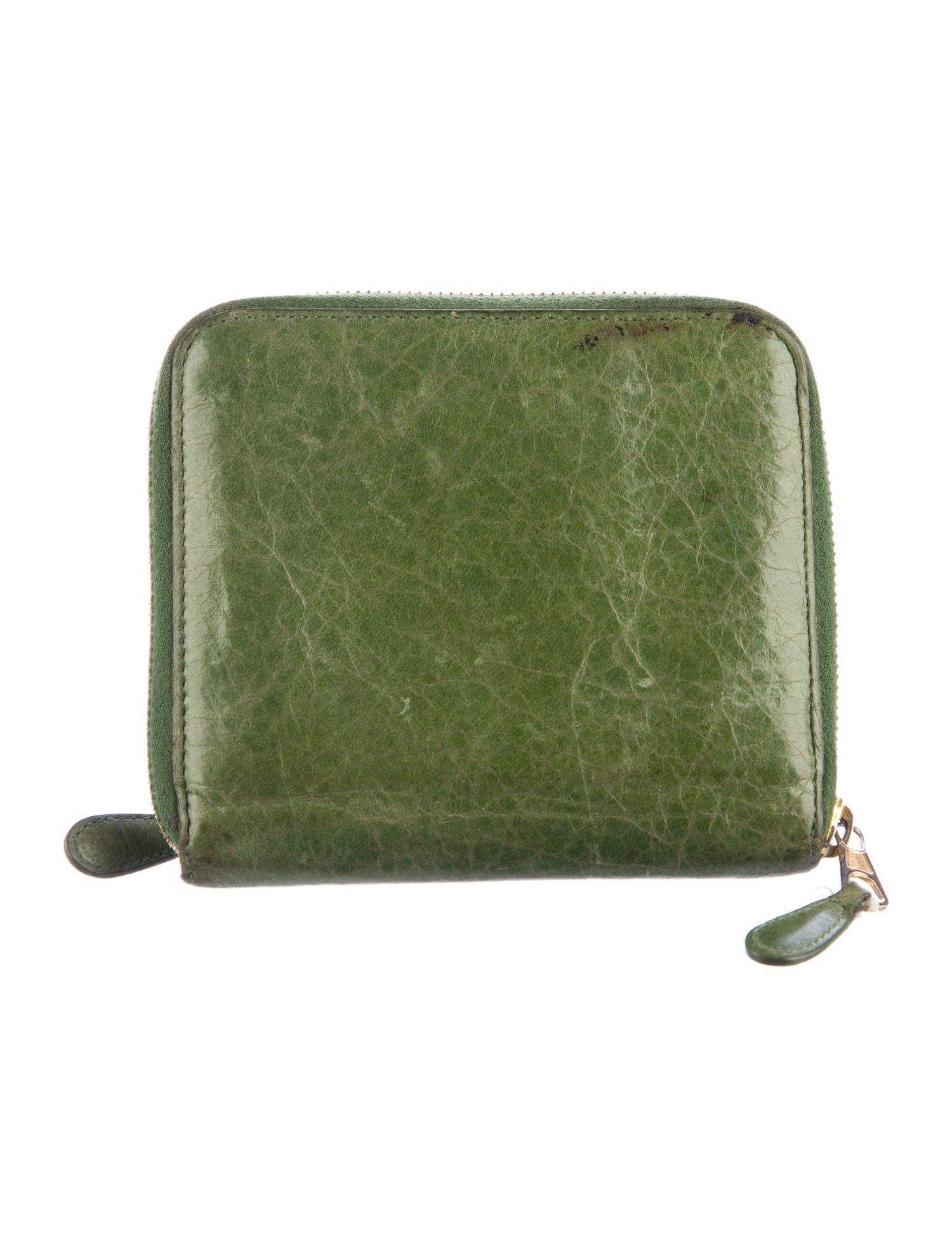 Balenciaga Leather Compact Wallet