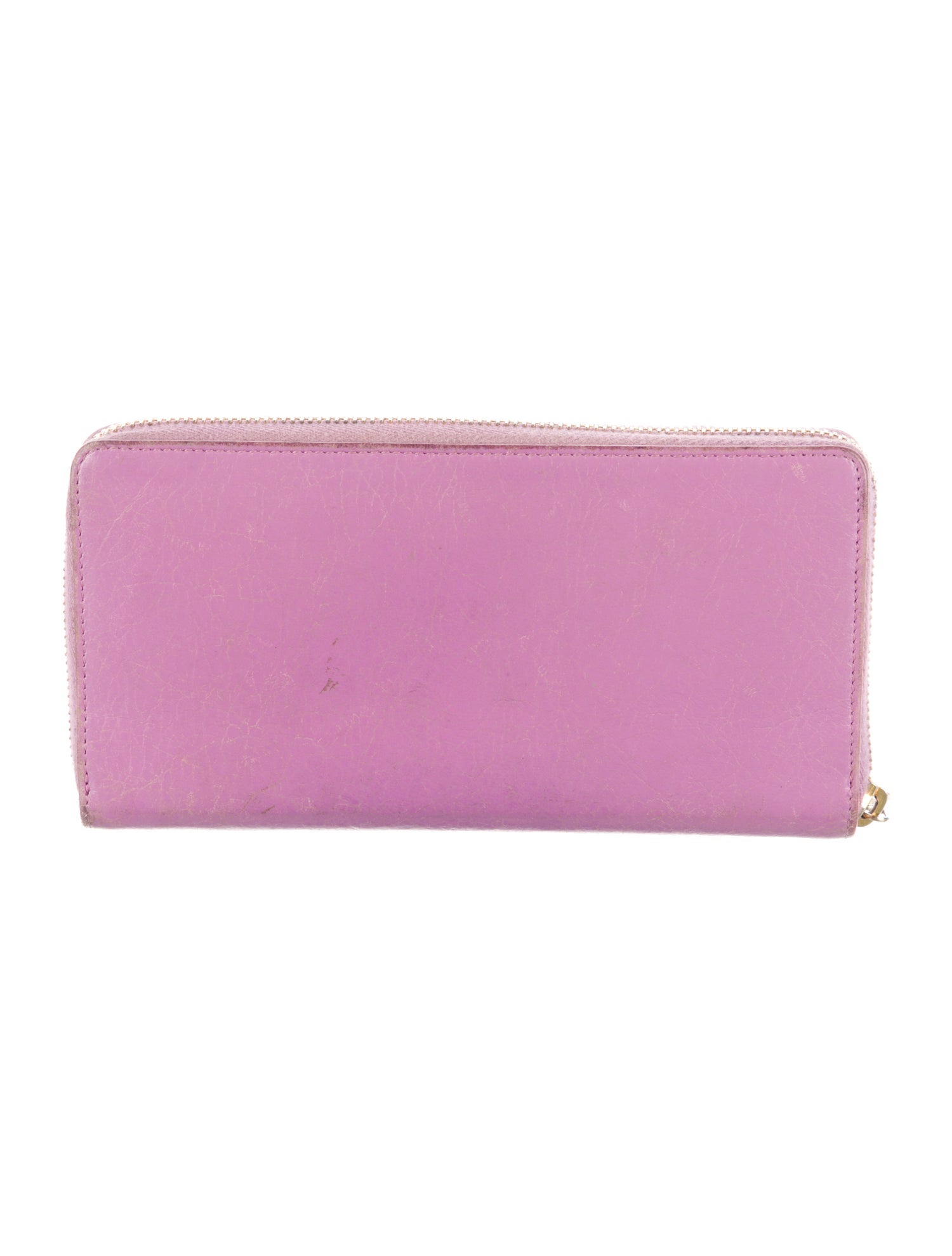 Balenciaga Leather Continental Wallet