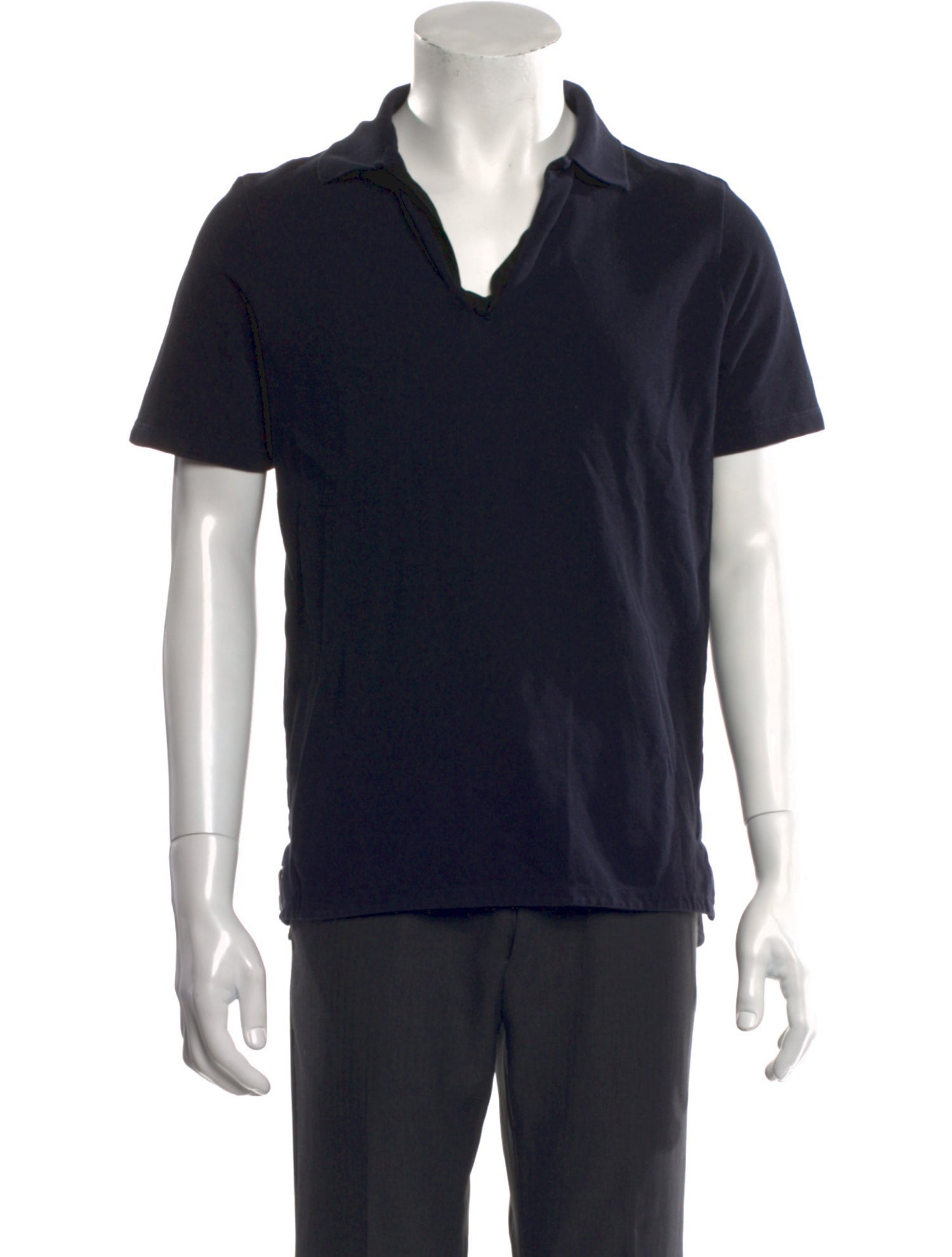 Balenciaga 2013 V-Neck Polo Shirt
