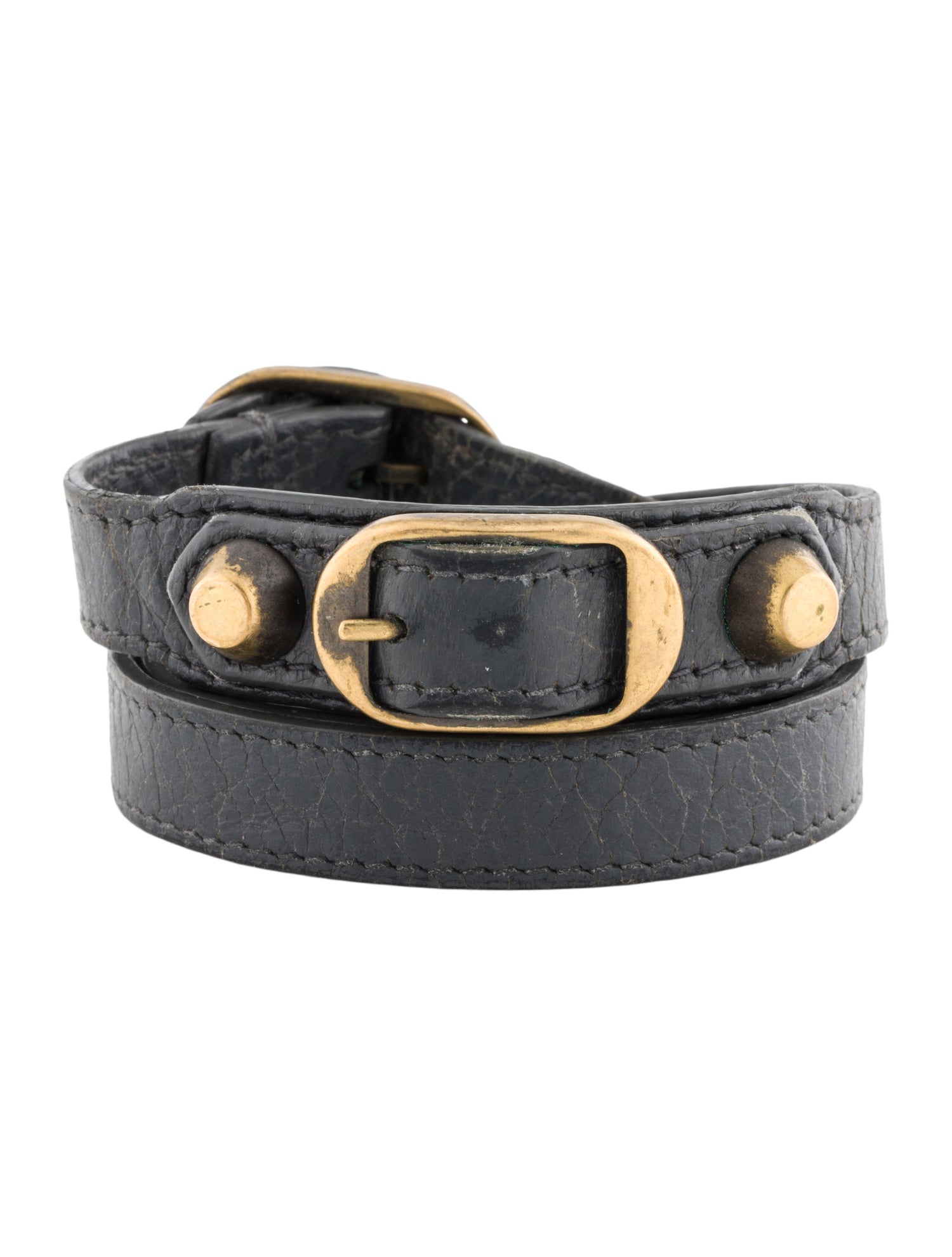 Balenciaga Arena Triple Wrap Bracelet