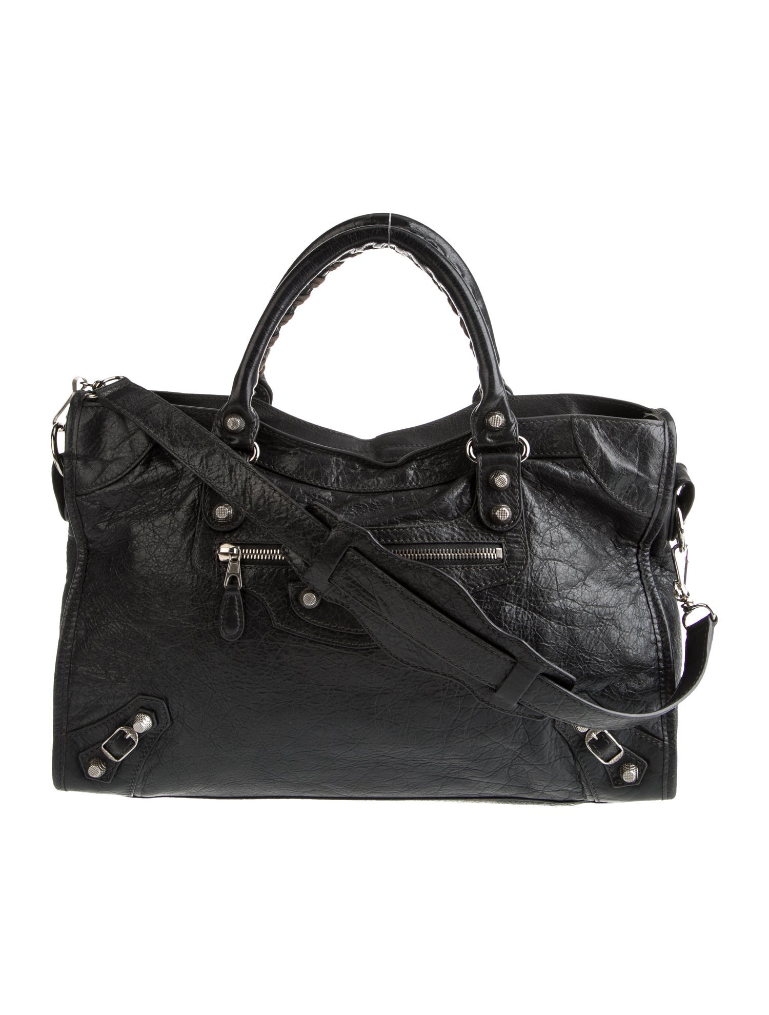 Balenciaga Leather Motocross City Giant