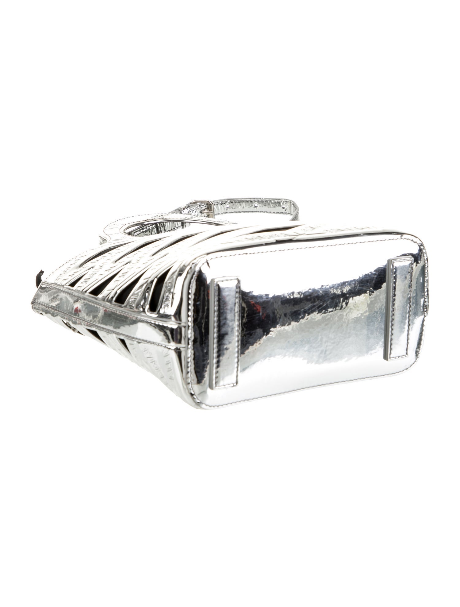 Balenciaga Patent Leather Neo Basket Small