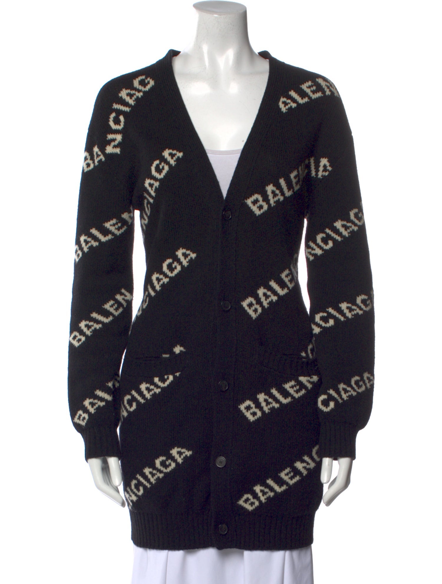 Balenciaga 2018 'All Over' Sweater