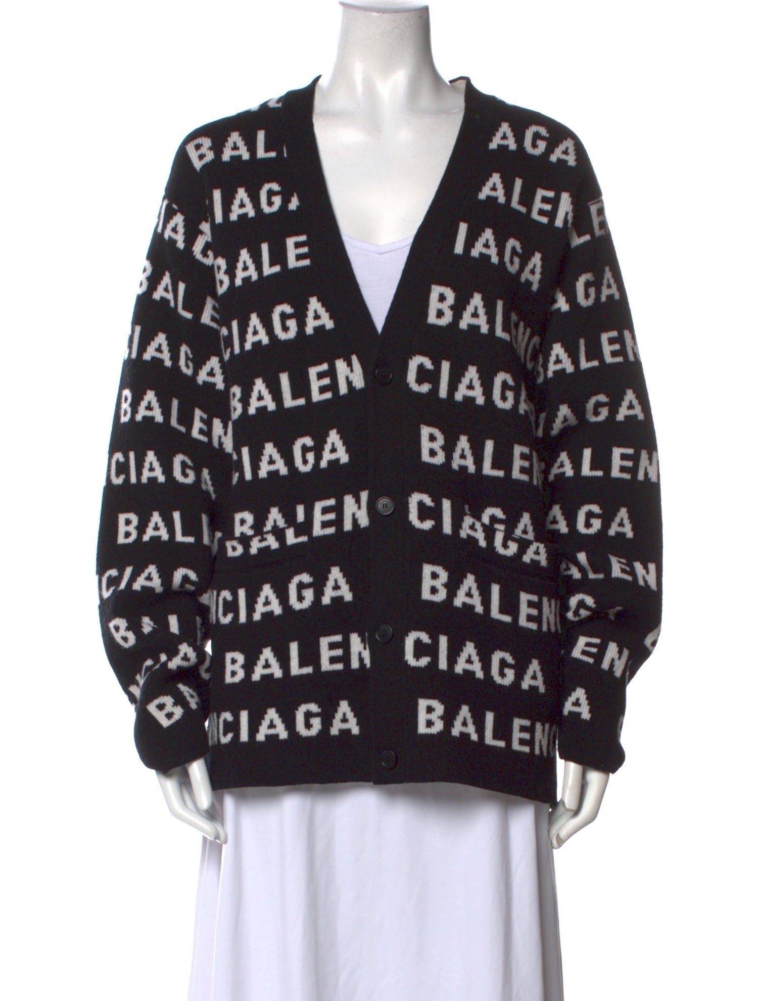 Balenciaga 2023 Intarsia Sweater