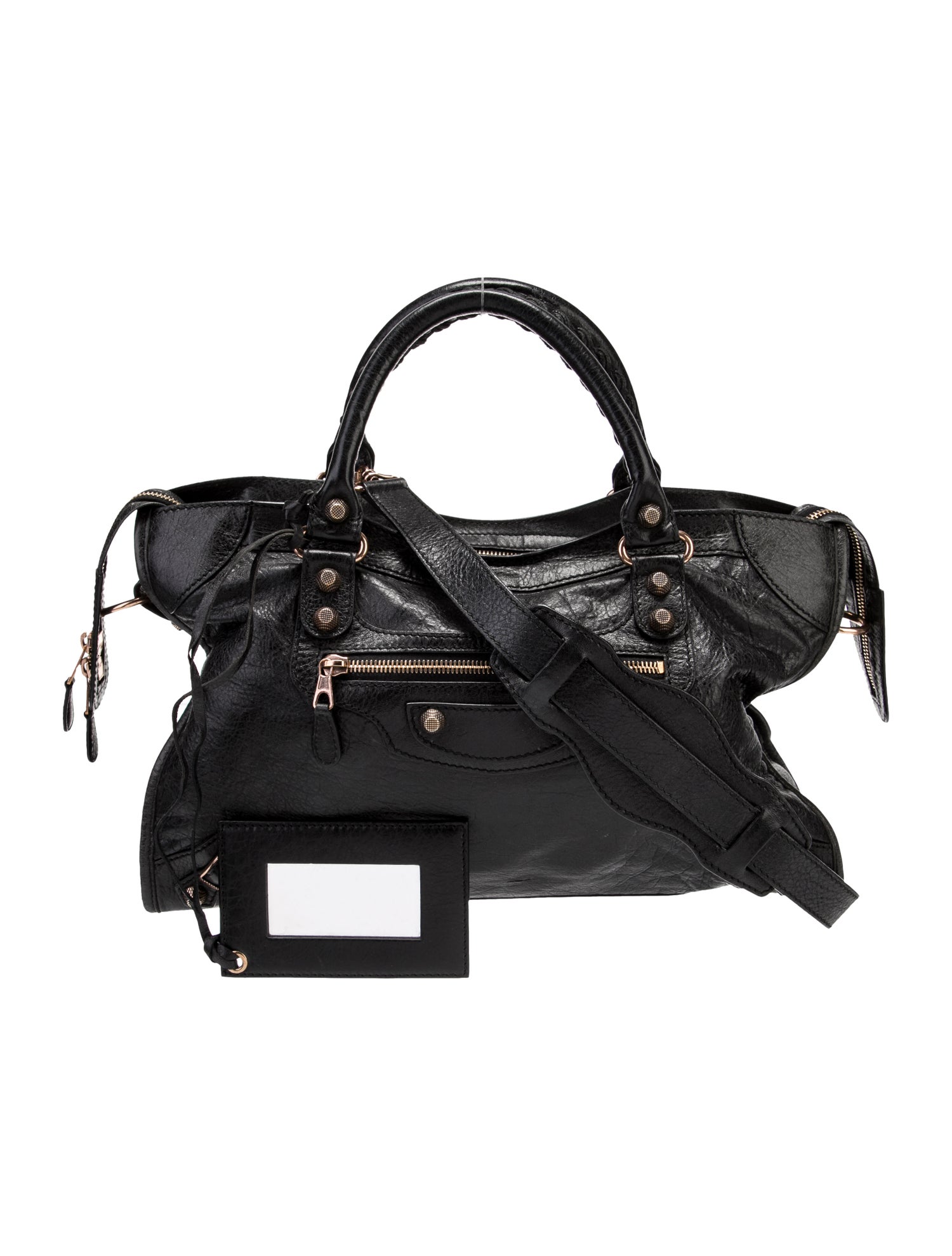 Balenciaga Leather Motocross Classic City