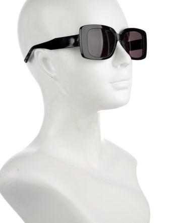 Balenciaga Square Tinted Sunglasses