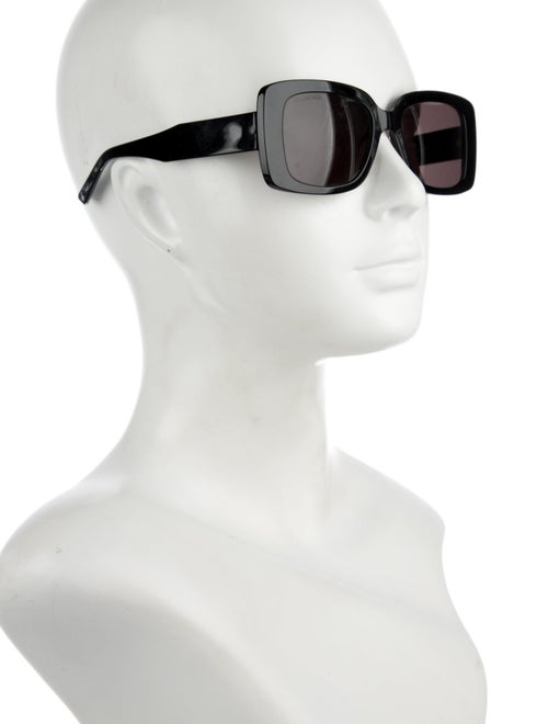 Balenciaga Square Tinted Sunglasses