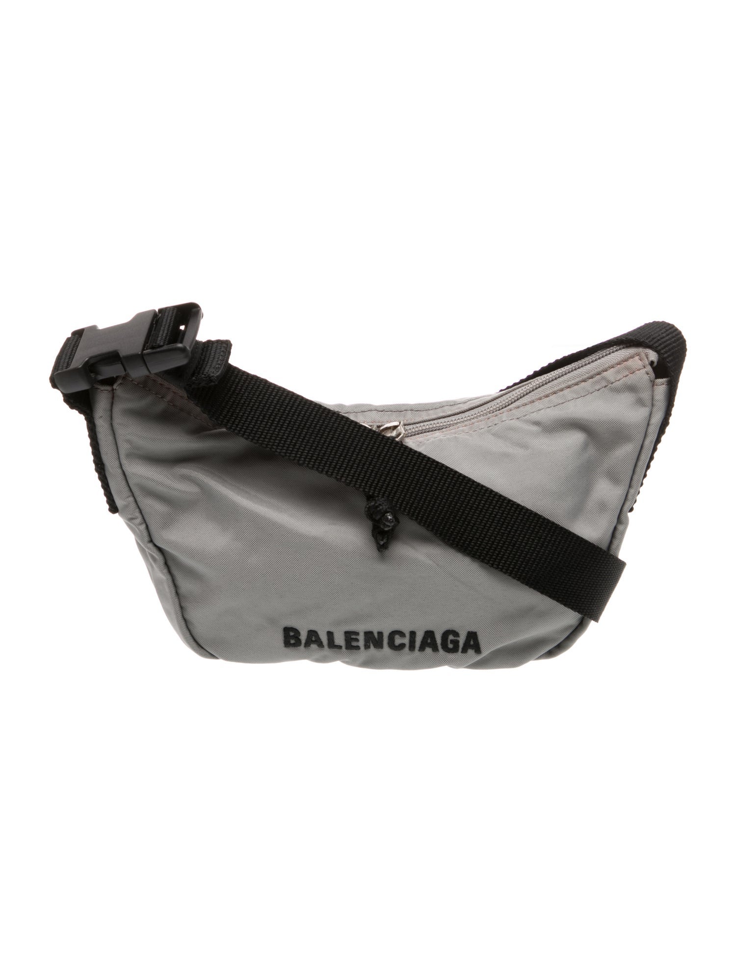Balenciaga Nylon Wheel Logo Sling Bag 2022