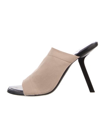 Balenciaga Printed Slides