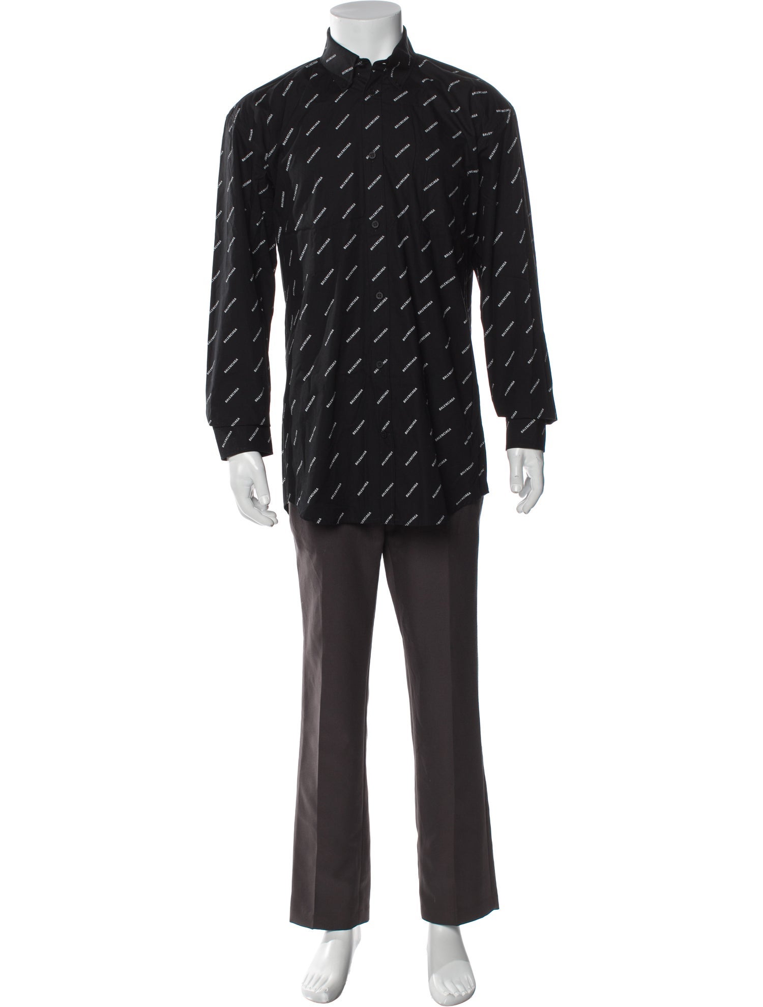 Balenciaga 2021 'All Over' Shirt w/ Tags