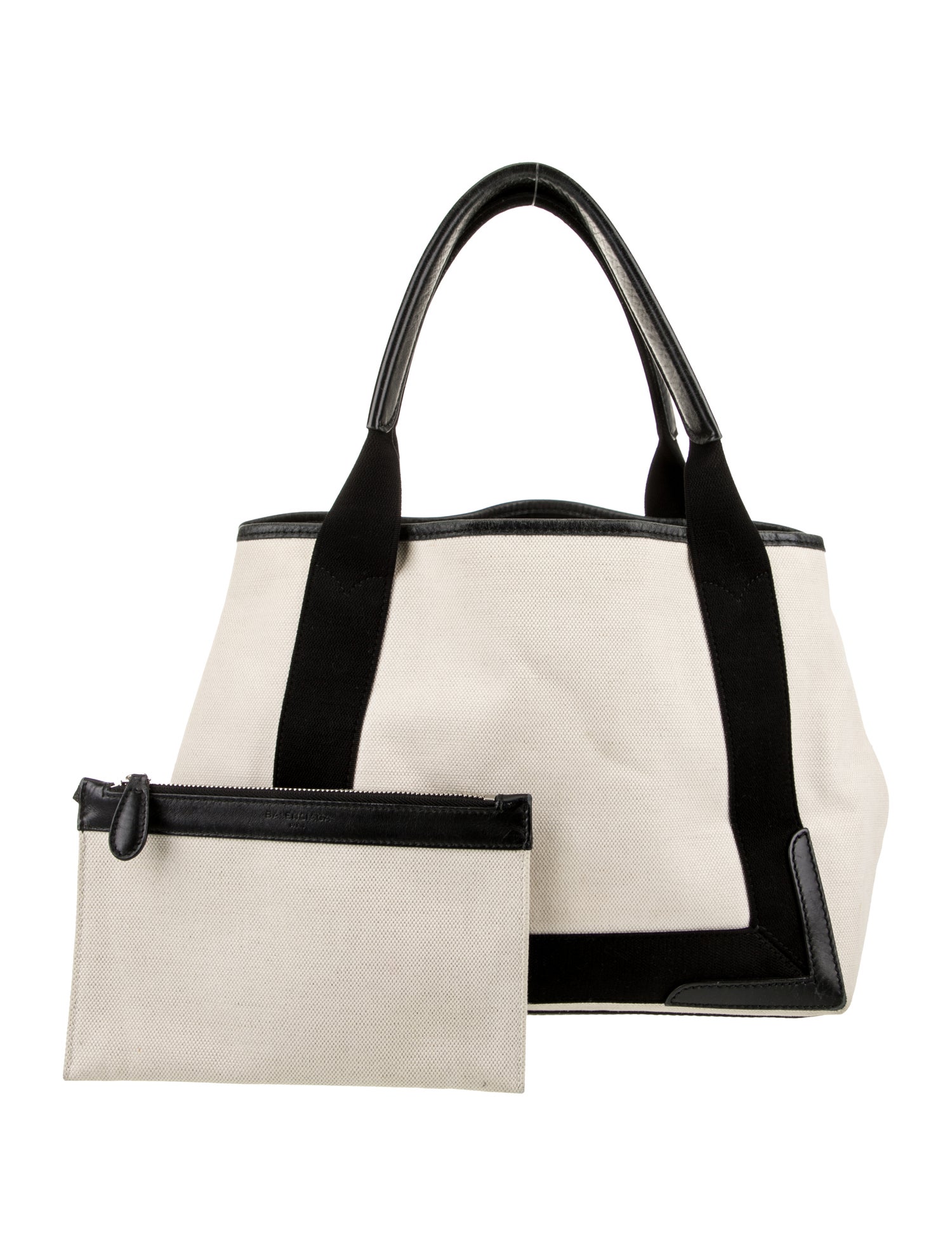 Balenciaga Canvas Top Handle Bag