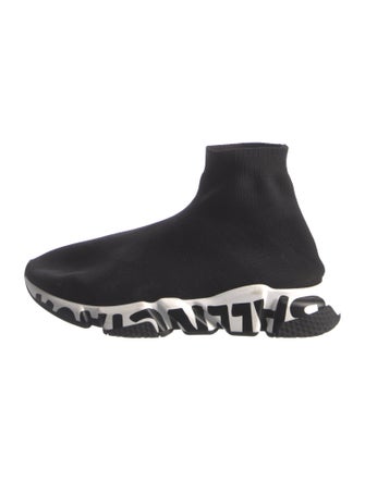 Balenciaga Speed Trainer 'Graffiti' Sock Sneakers