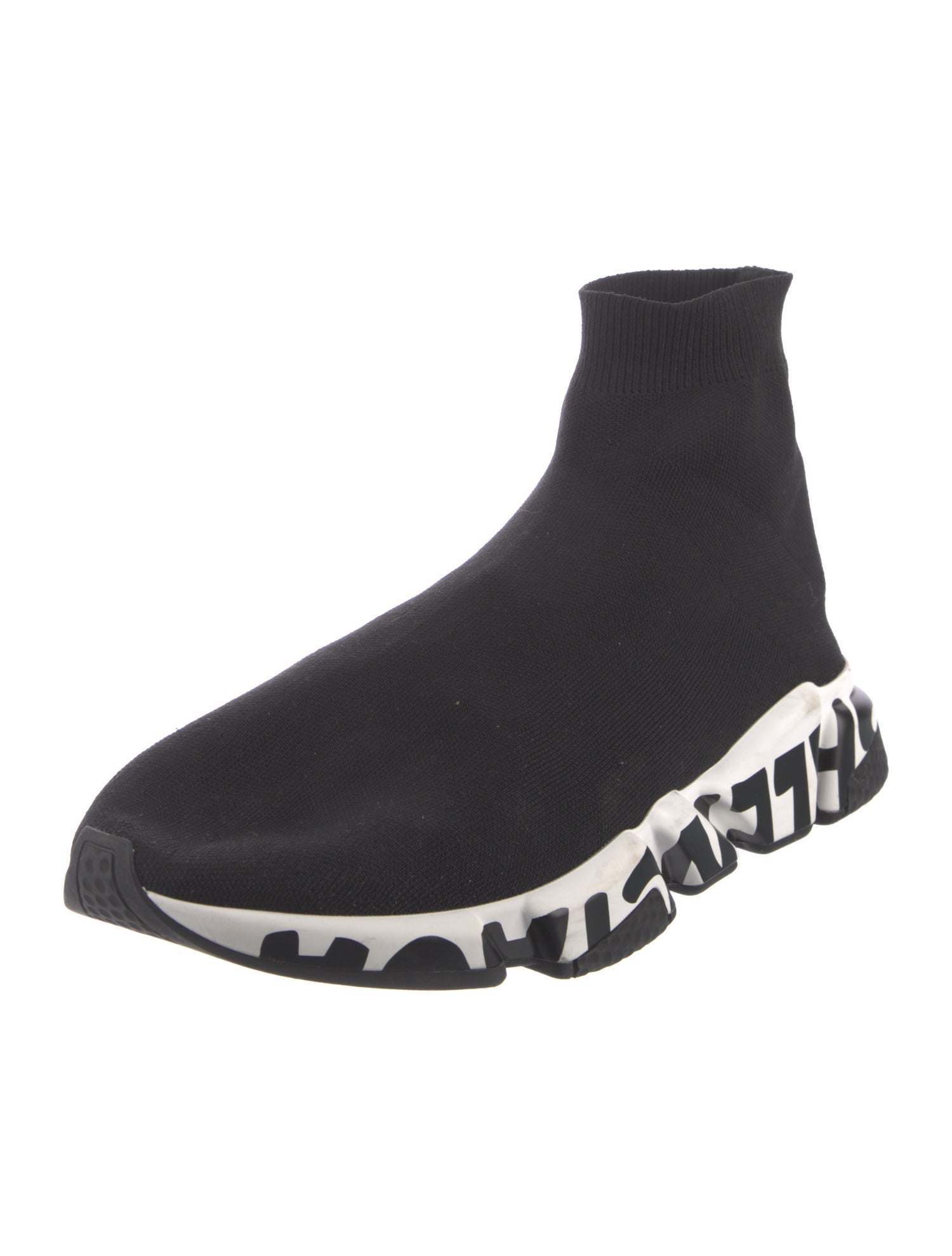 Balenciaga Speed Trainer 'Graffiti' Sock Sneakers