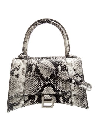 Balenciaga Embossed Leather Hourglass Small