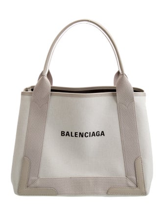 Balenciaga Canvas Top Handle Bag