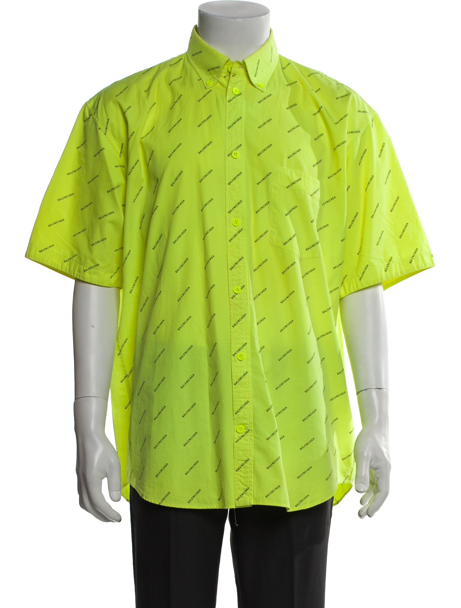 Balenciaga 2020 Printed Shirt