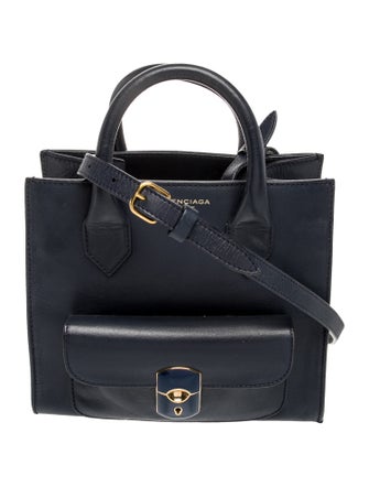 Balenciaga Leather Padlock All Afternoon Mini