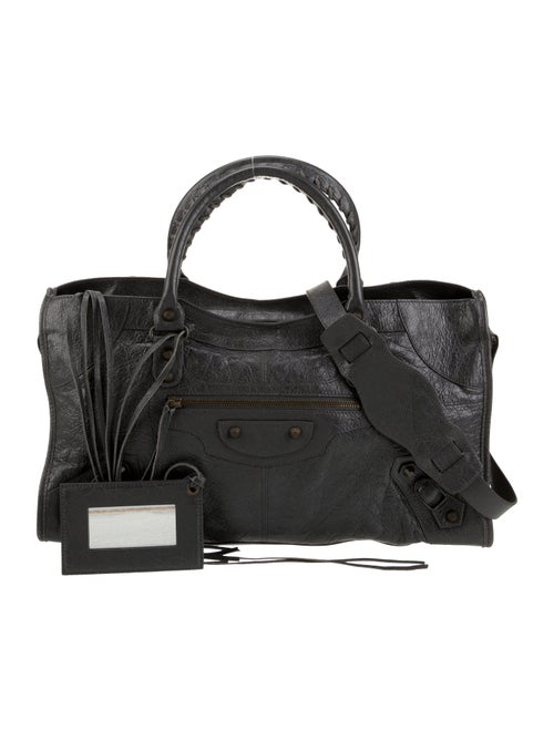 Balenciaga Leather Top Handle Bag