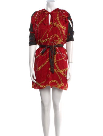 Balenciaga 2017 Mini Dress