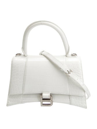 Balenciaga Embossed Leather Hourglass Small 2022