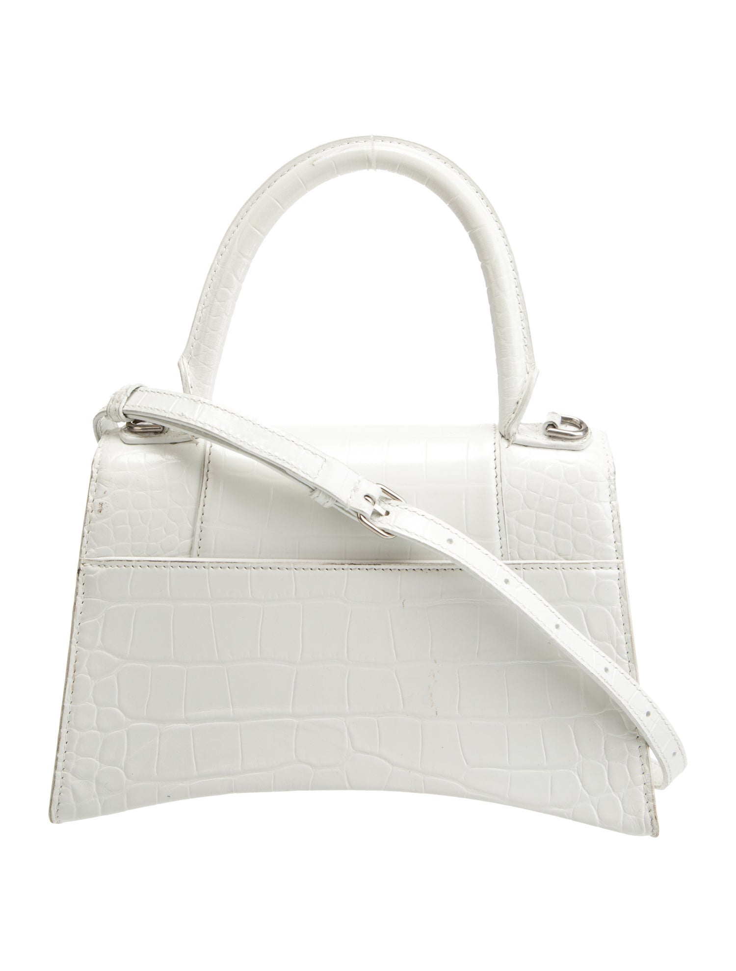 Balenciaga Embossed Leather Hourglass Small 2022